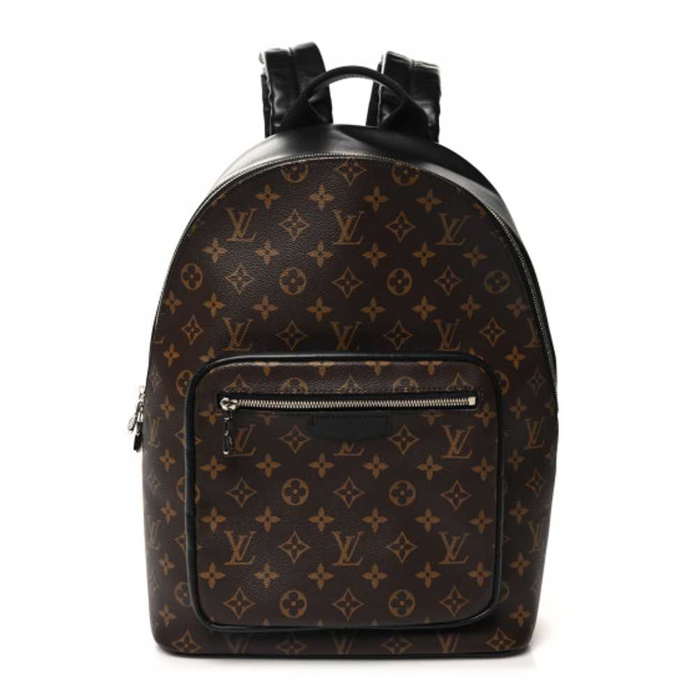 LOUIS VUITTON Monogram Macassar Josh NM Backpack - image 1