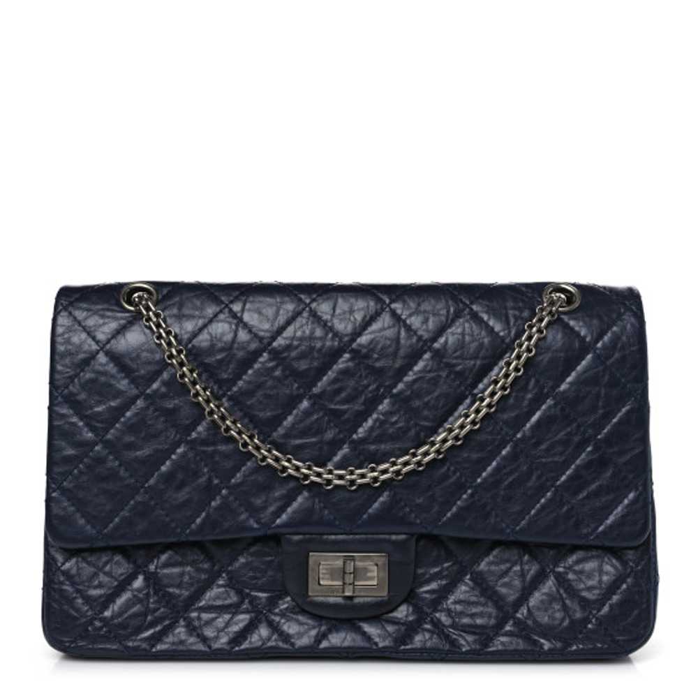 CHANEL Aged Calfskin Quilted 2.55 Reissue 227 Fla… - image 1