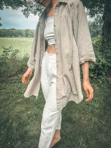 Oversized Cotton Shirt - image 1