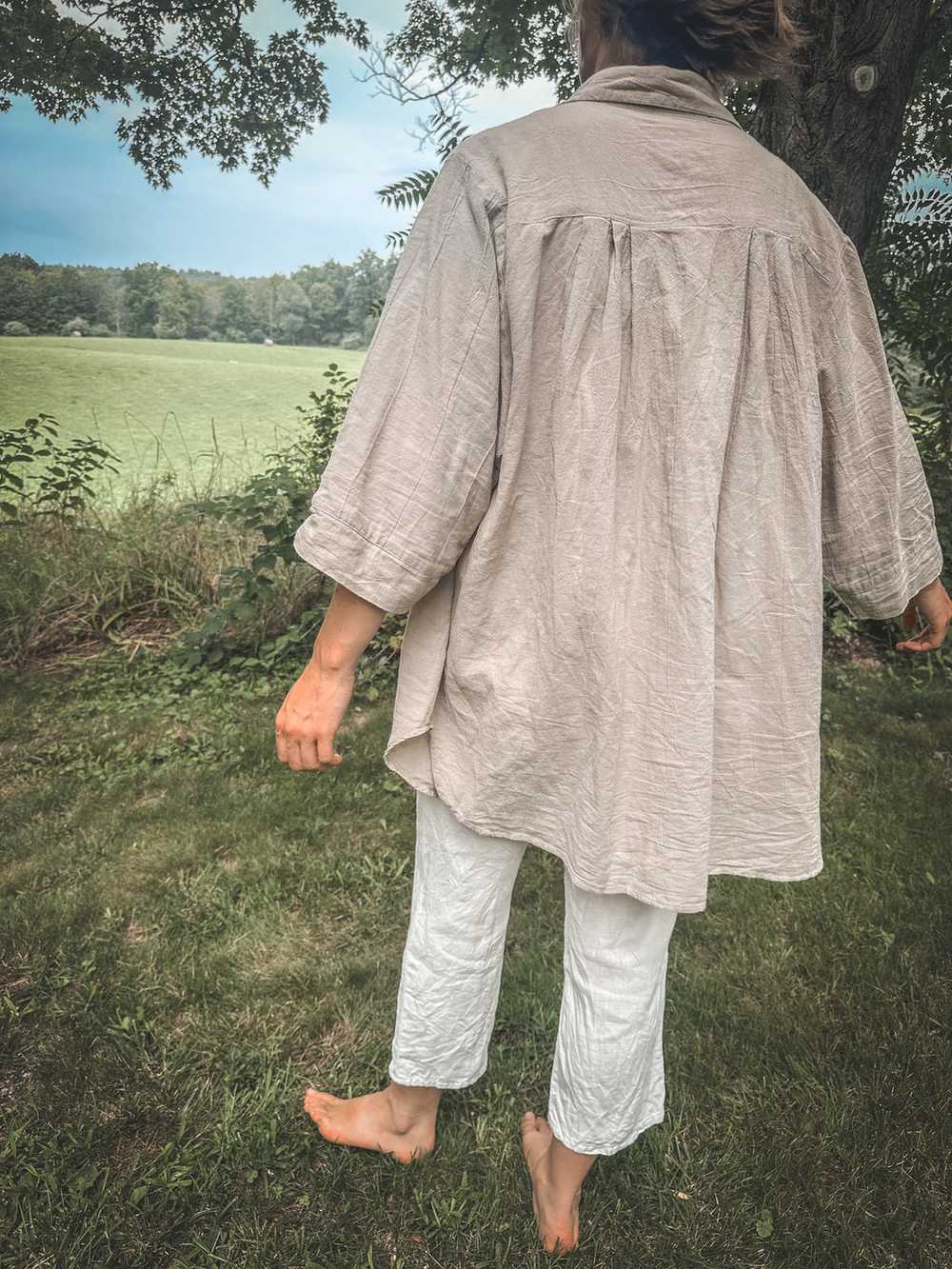 Oversized Cotton Shirt - image 2