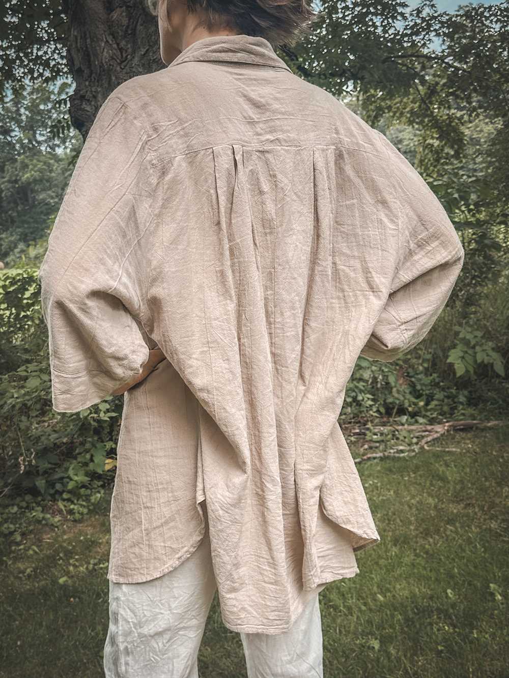 Oversized Cotton Shirt - image 3