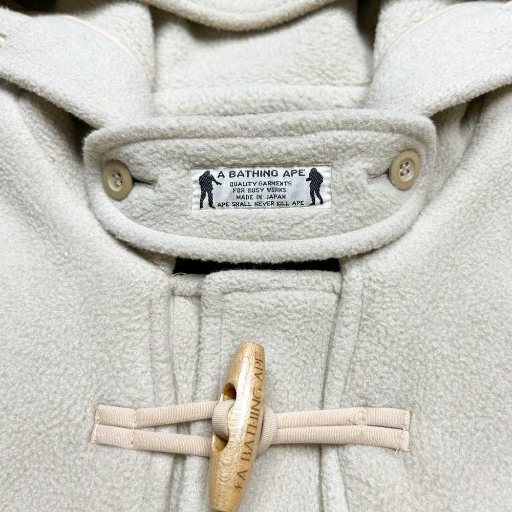 Bape Bape Fleece Duffle Coat - image 3