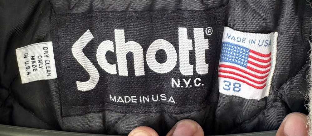 Schott × Vintage VINTAGE SCHOTT NYC JACKET WOOL U… - image 3