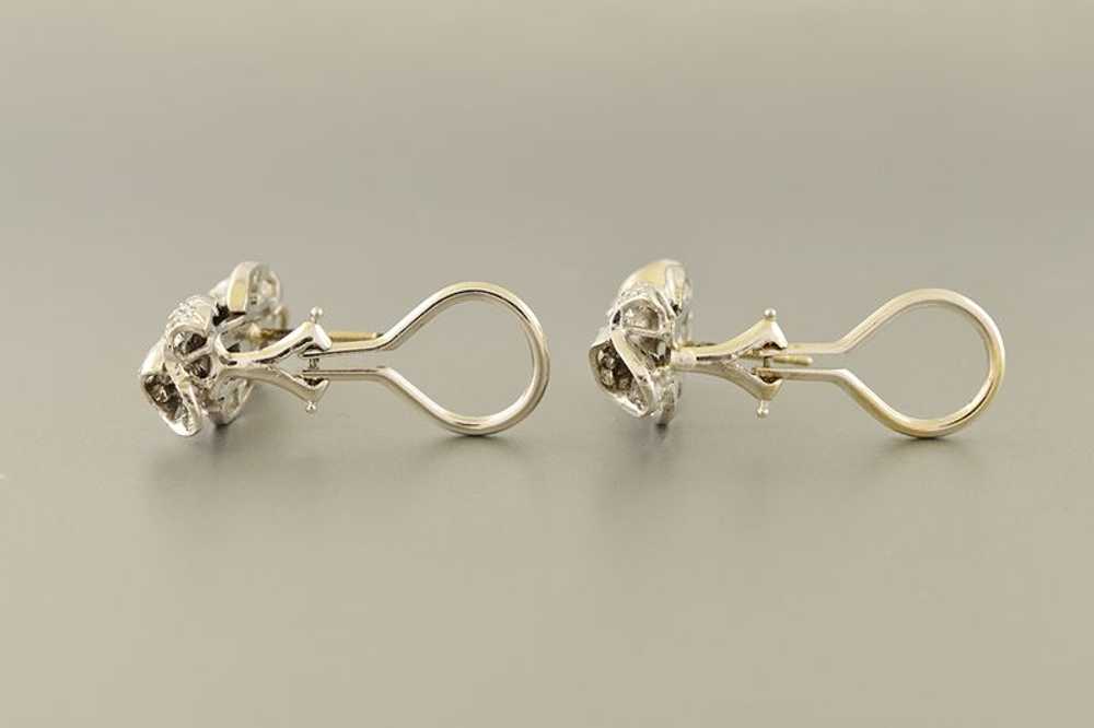 Diamond Ribbon Earrings - image 3