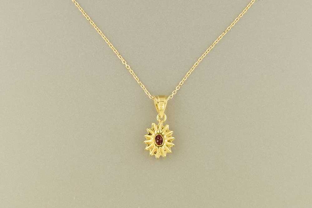 Ruby & Diamond Pendant - image 3