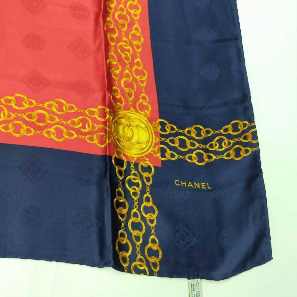 Chanel Silk scarf - image 4