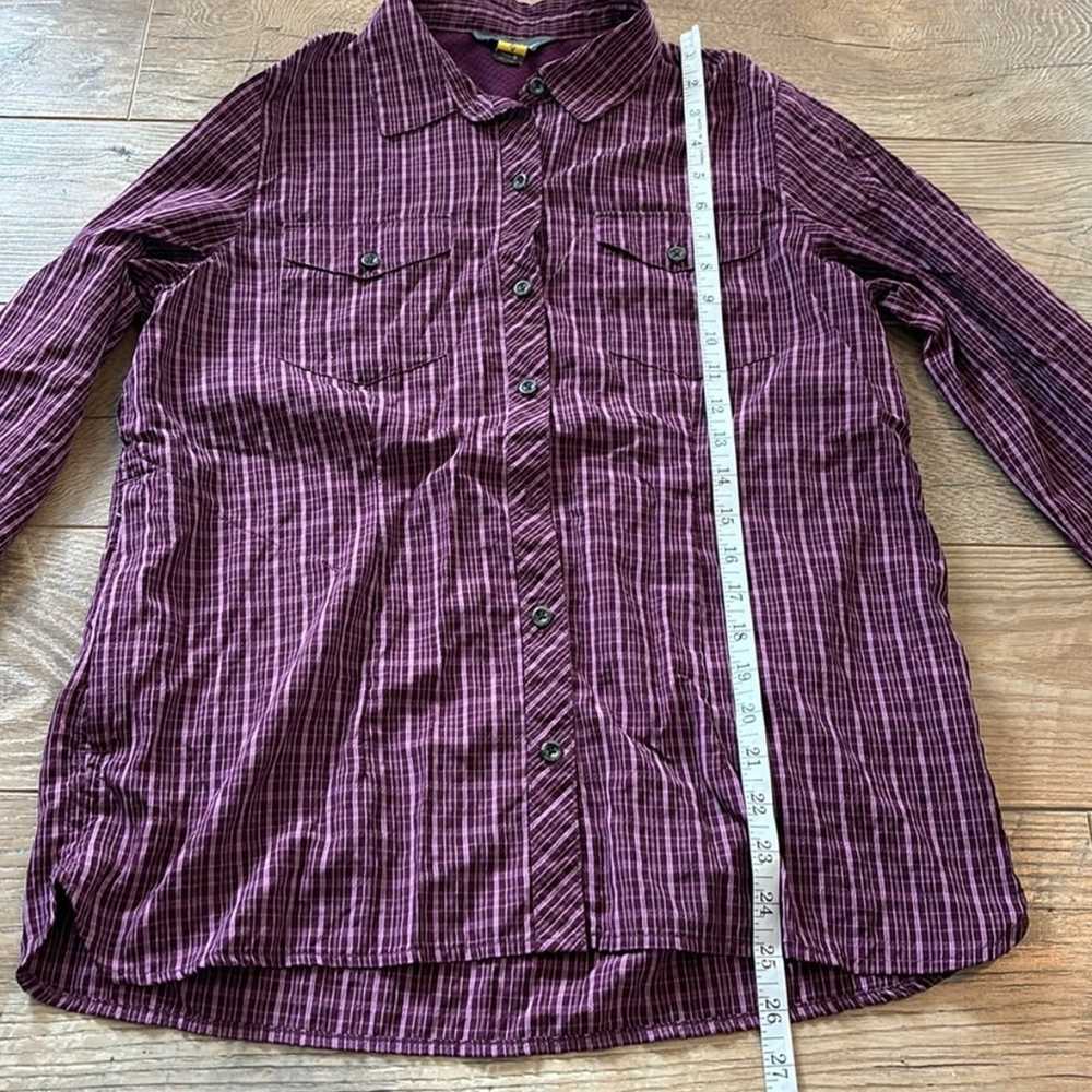 Lot of (2) Eddie Bauer Travex Long Sleeve Plaid V… - image 11