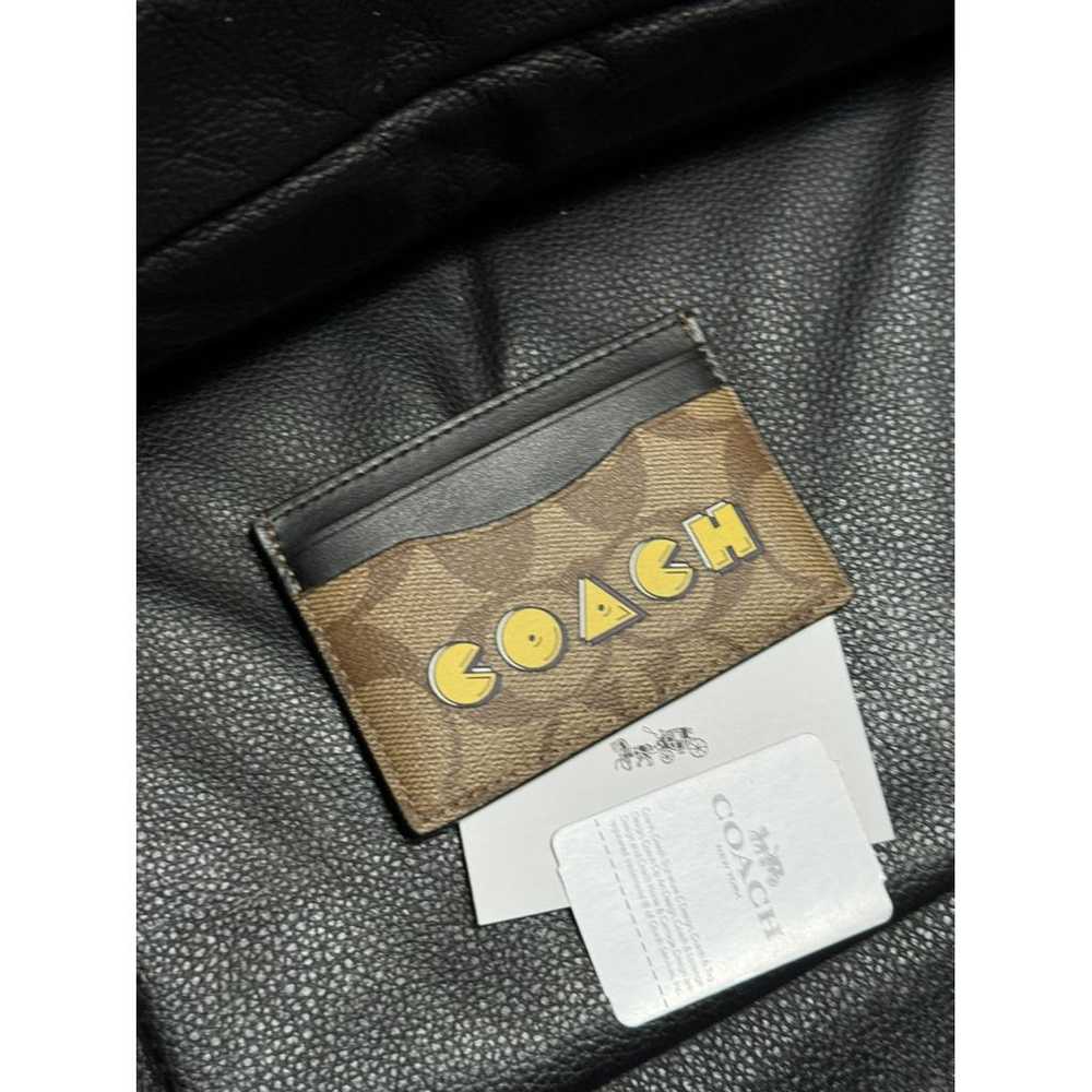 Coach Leather card wallet - image 4