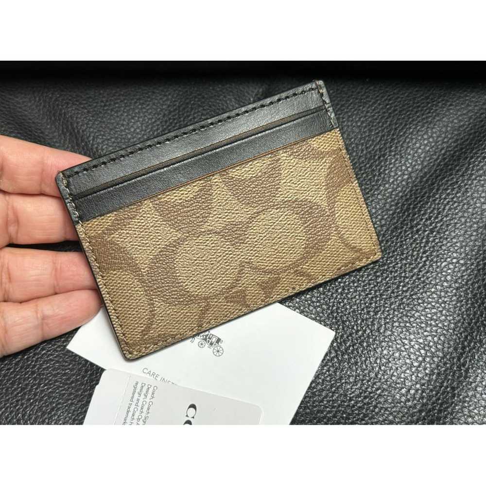 Coach Leather card wallet - image 8