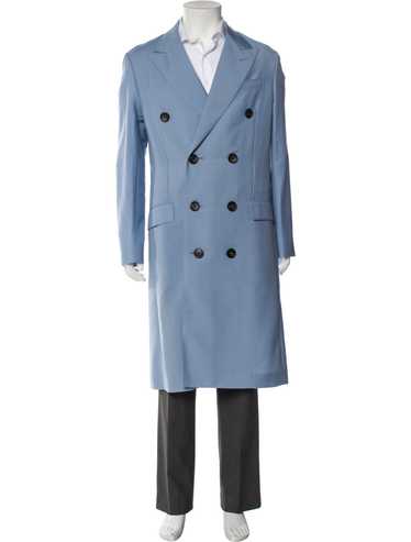 【関税&送料込】Lanvin Belted Trench Coat Lanvin Belted Patent Leather Trench Coat Wruffle Trim Black
