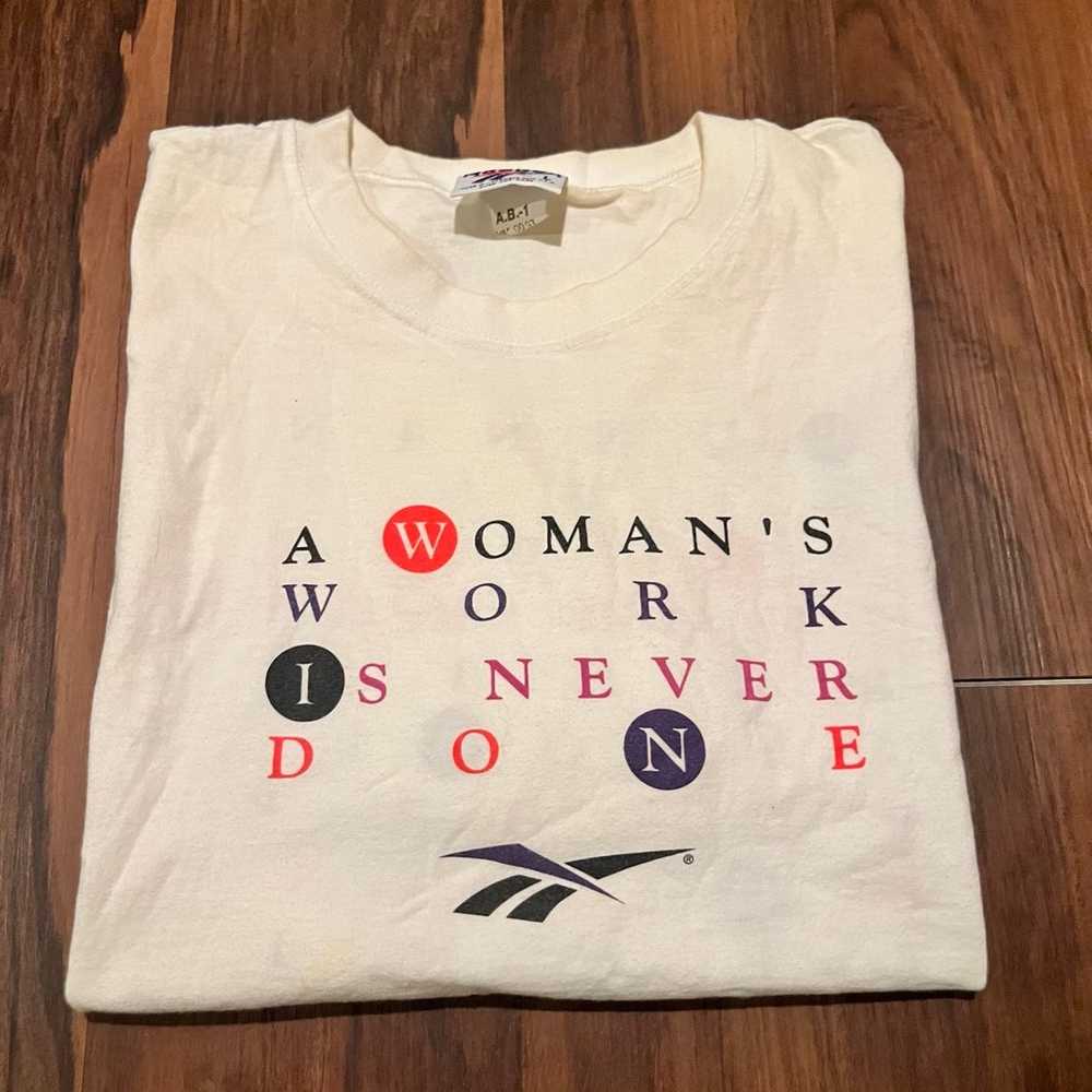 Vintage women’s  sports tee - image 1