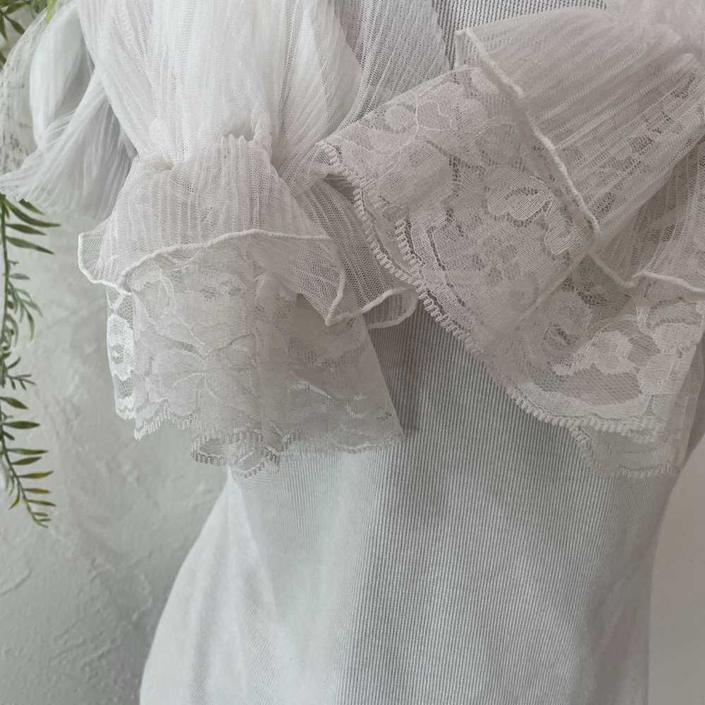 Grail ♡ Cut and sew sheer long-sleeve with ribbon… - image 10