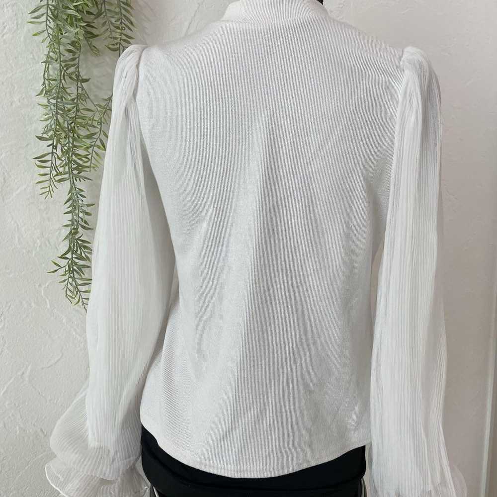 Grail ♡ Cut and sew sheer long-sleeve with ribbon… - image 7