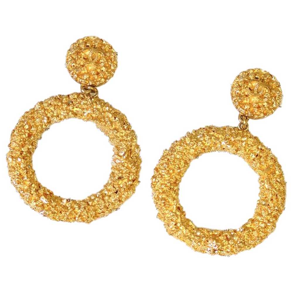 Chanel Matelassé earrings - image 1