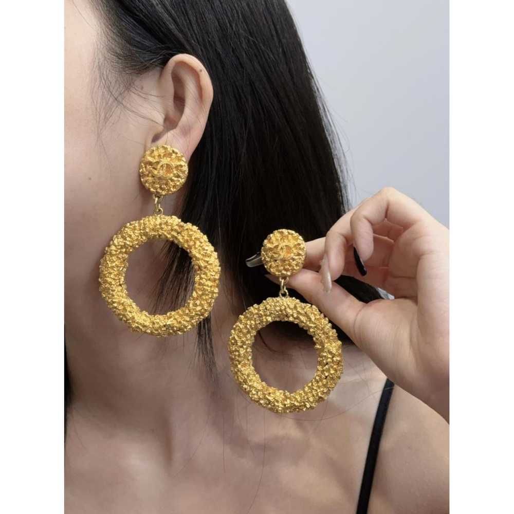 Chanel Matelassé earrings - image 5