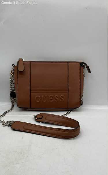 Guess Womens Brown Shoulder Bag