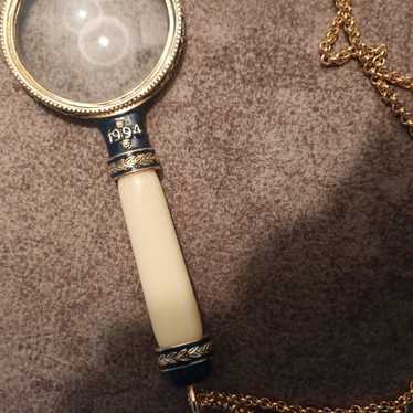 Joan Rivers lorgnette magnifying Necklace - image 1