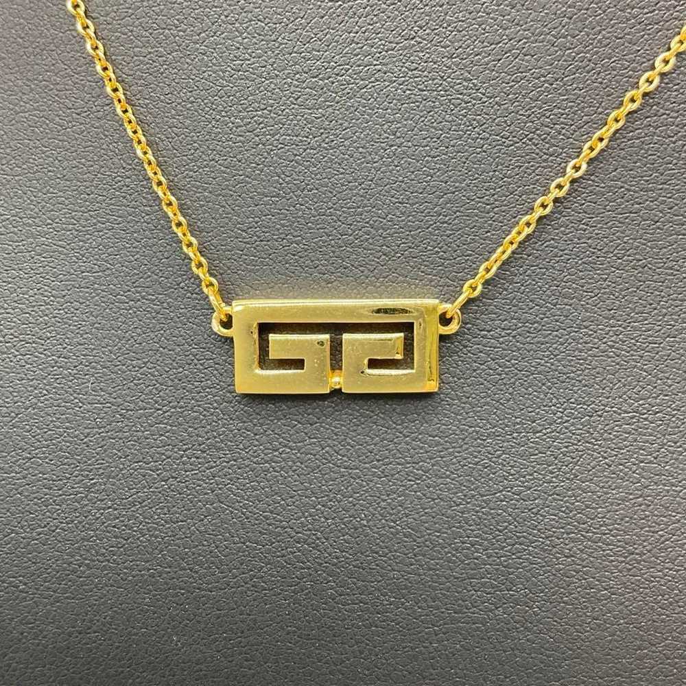 GIVENCHY Givenchy Double G Gold Necklace Logo 5_1… - image 2