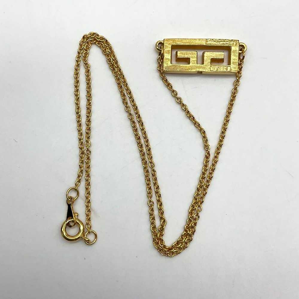 GIVENCHY Givenchy Double G Gold Necklace Logo 5_1… - image 3