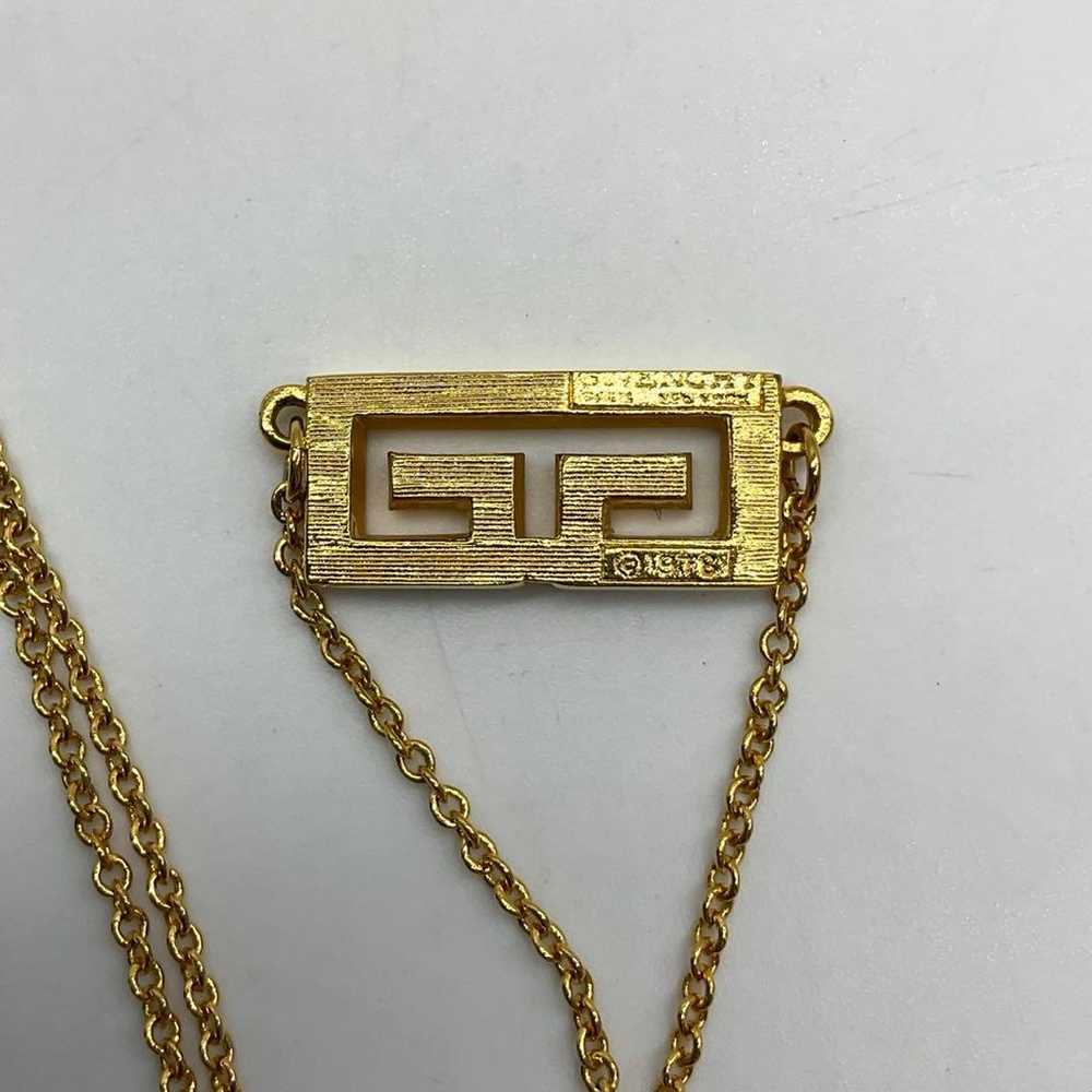 GIVENCHY Givenchy Double G Gold Necklace Logo 5_1… - image 4