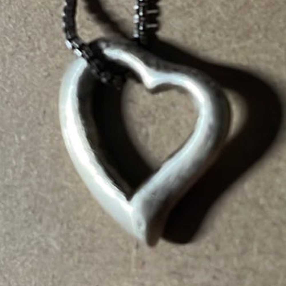 open heart necklace - image 2