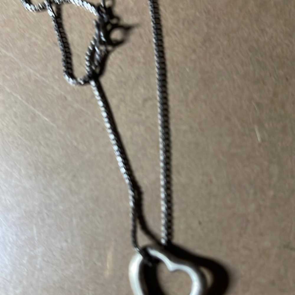 open heart necklace - image 3