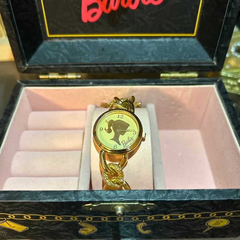 Vintage 1994 Limited Edition Fossil Barbie Watch … - image 2