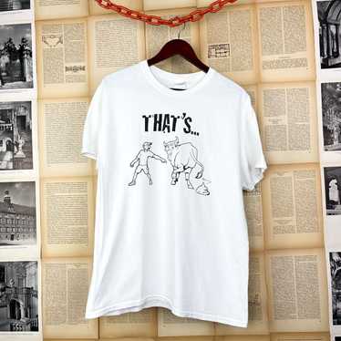 Humor × Vintage Vintage Humor “That’s... BS” Tee - image 1