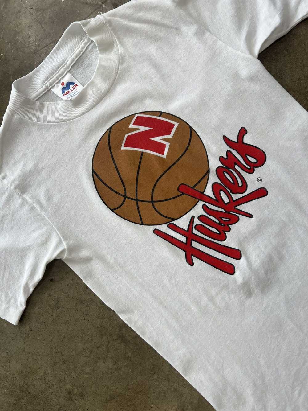 Ncaa × Vintage Vintage Nebraska Huskers Basketbal… - image 1