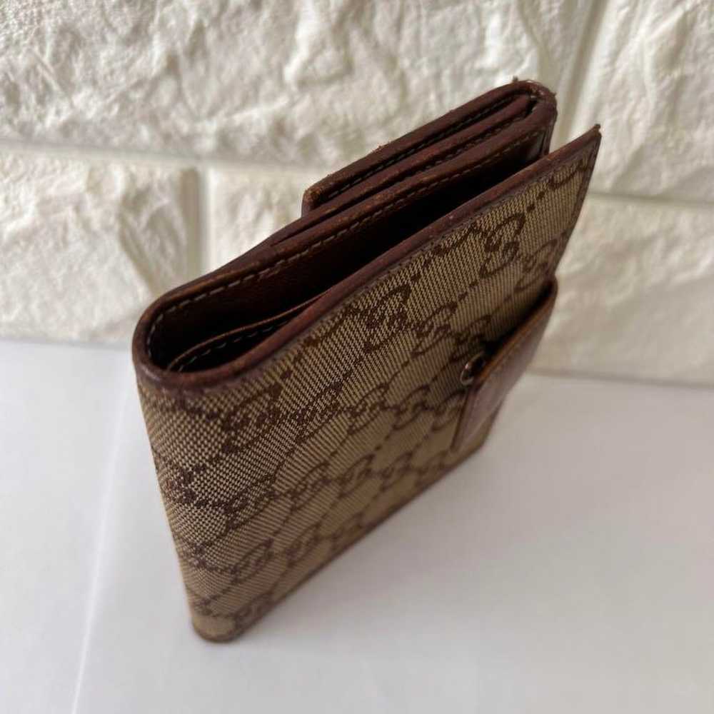 GUCCI fold wallet GG logo heart canvas bifold - image 6