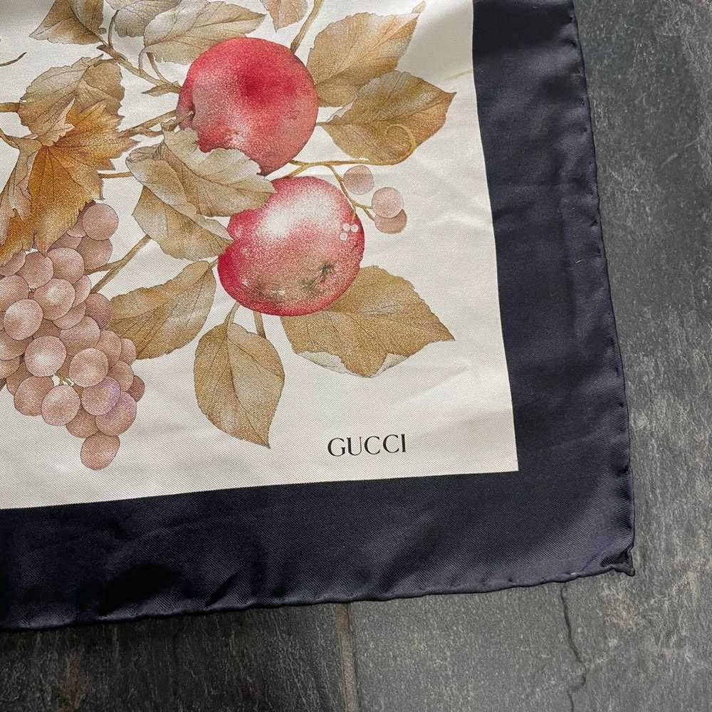 GUCCI vintage silk scarf for autumn. - image 2