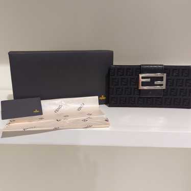 Fendi Zucca Wallet with Box