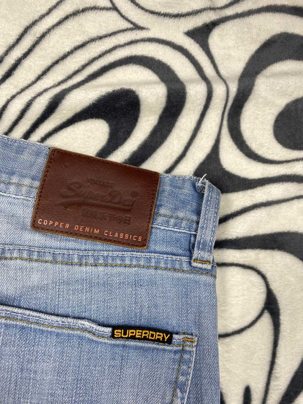 Superdry × Vintage Superdry Vintage Denim Pants J… - image 3