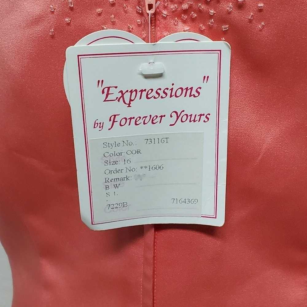 Deadstock Vintage Expressions Forever Yours Coral… - image 11