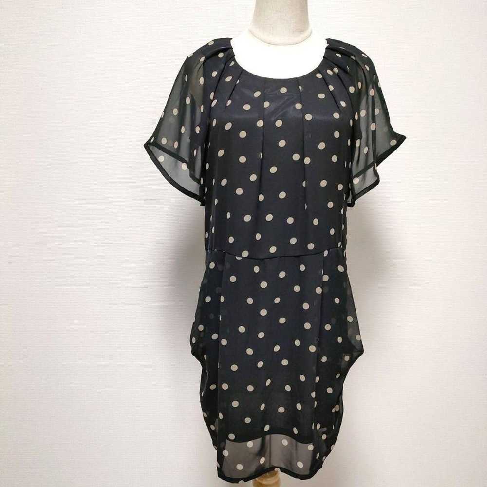 [Couture Brooch] Sheer Dot One-Piece Dress World … - image 1