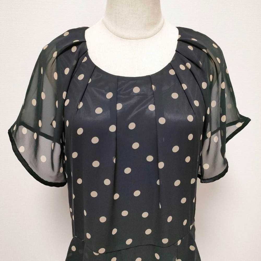 [Couture Brooch] Sheer Dot One-Piece Dress World … - image 3