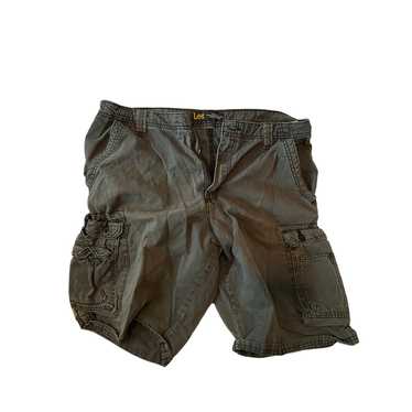 Lee Lee Beige Cargo Shorts, Men's W 36 - image 1