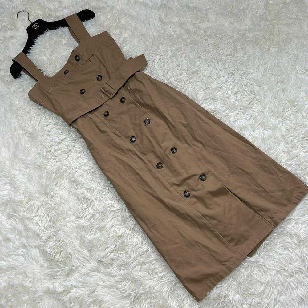 N. (M) Cami One-piece Dress Brown - Elegant, Soph… - image 1