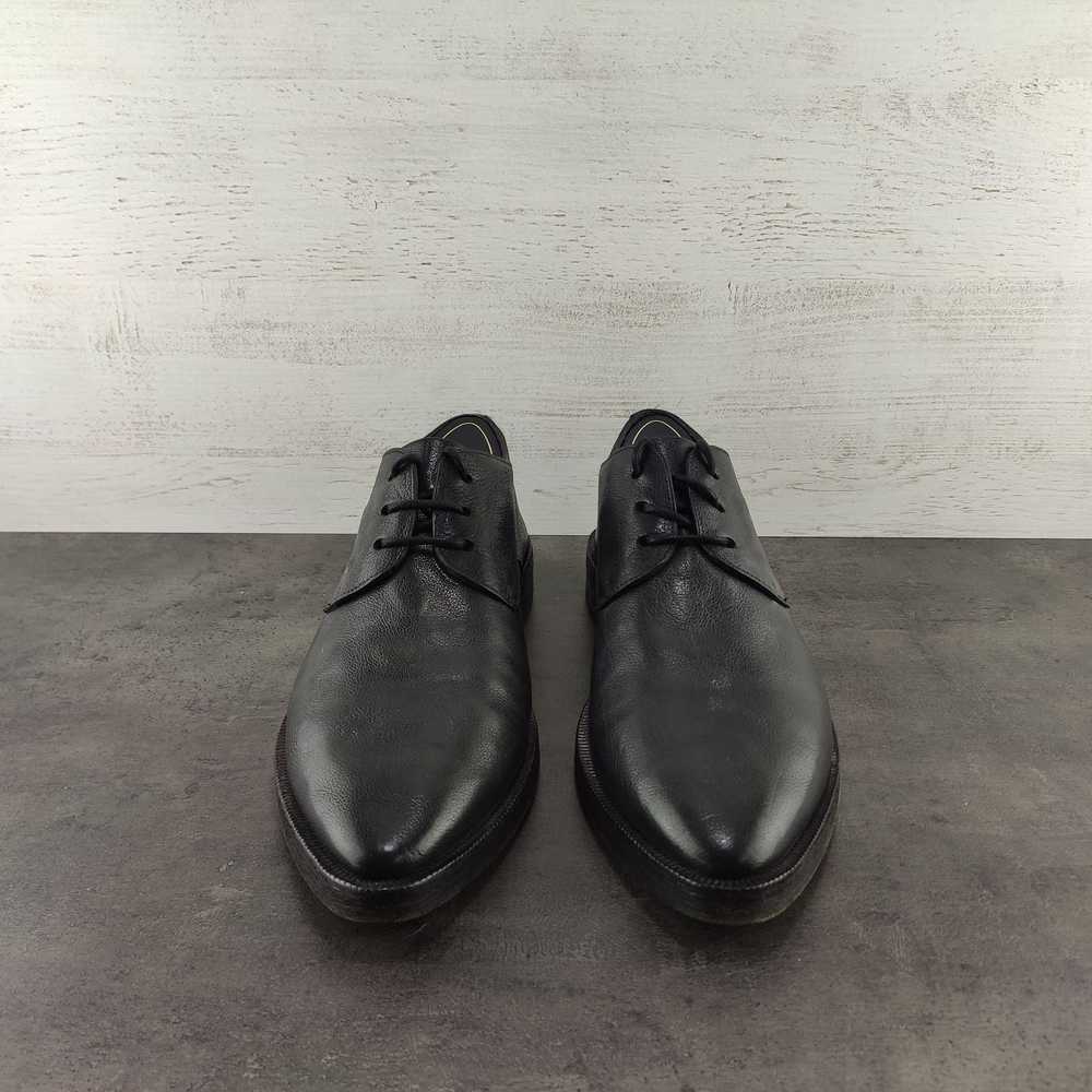 Marsell Marsell black leather derby shoes - image 3