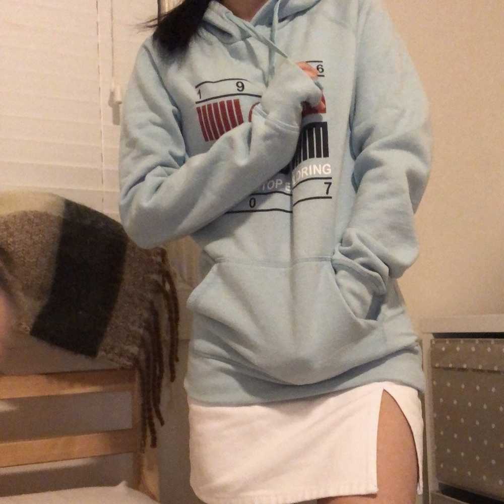 The North Face Pastel Robin Blue Hoodie - image 3