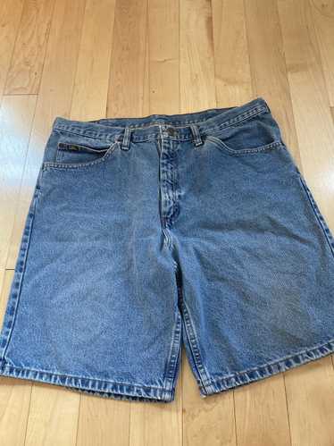 Lee × Vintage Baggy Y2K Jorts perfect fading