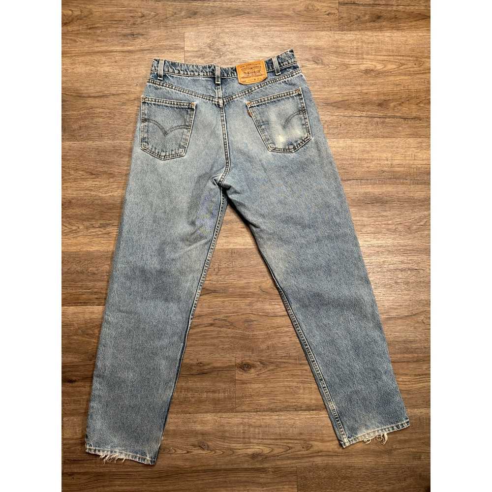 Levi's Vintage 1997 Orange Tag Levi's 550 Mens Re… - image 2