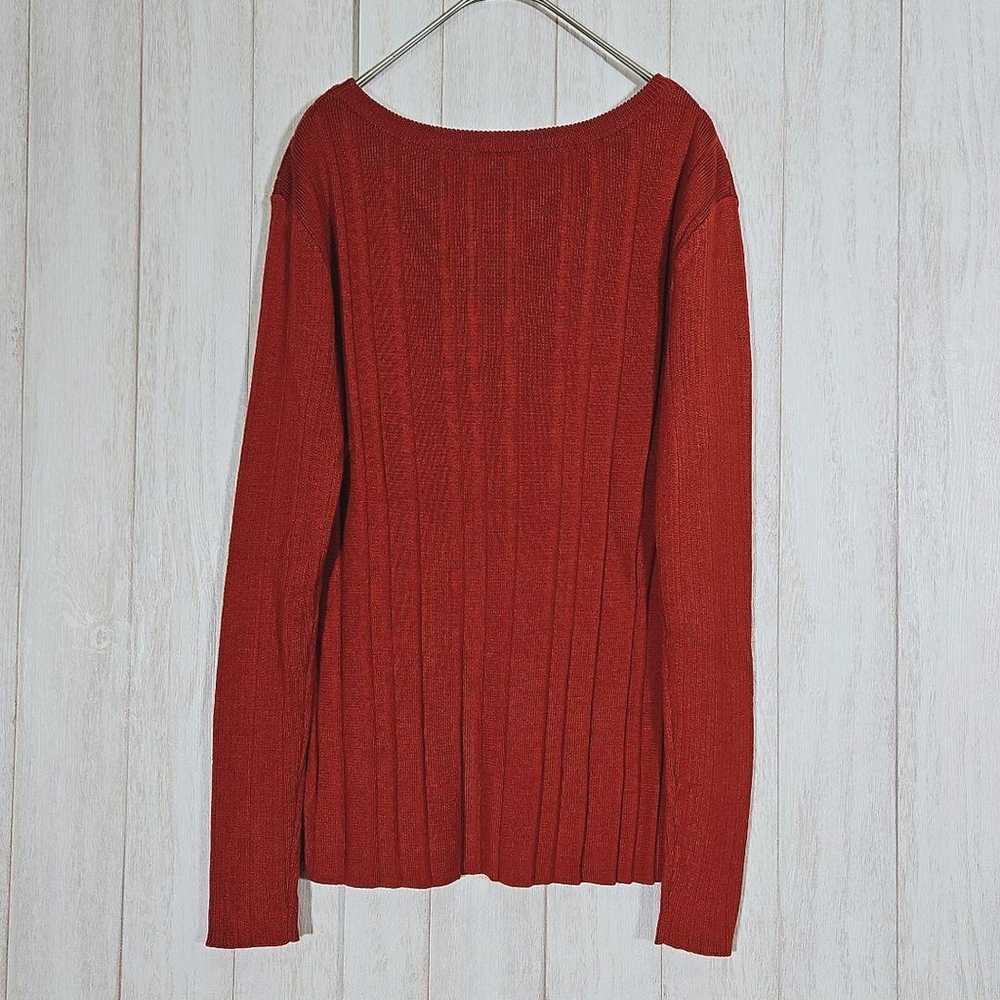 MEDDUM Medume M size Thin Knit Sweater Long Sleev… - image 4