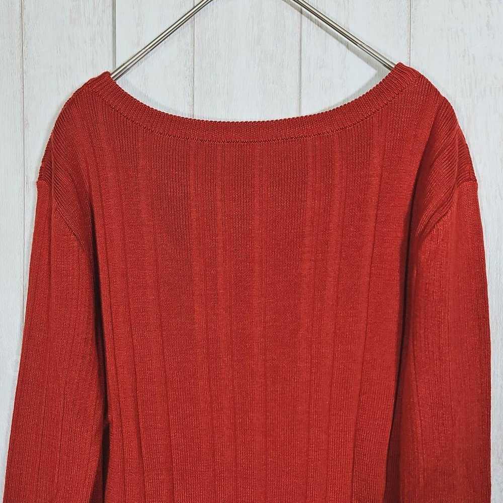 MEDDUM Medume M size Thin Knit Sweater Long Sleev… - image 5