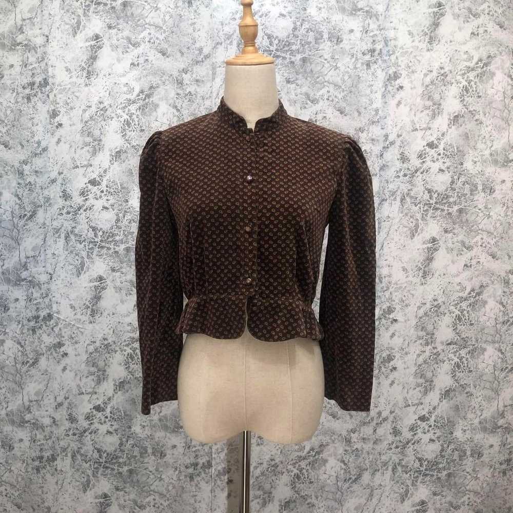 Vintage Ladies Bolero Brown Autumn/Winter - image 1