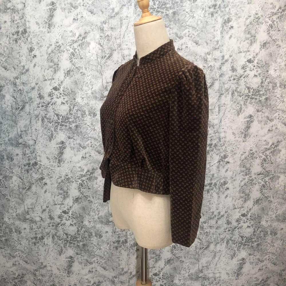 Vintage Ladies Bolero Brown Autumn/Winter - image 2