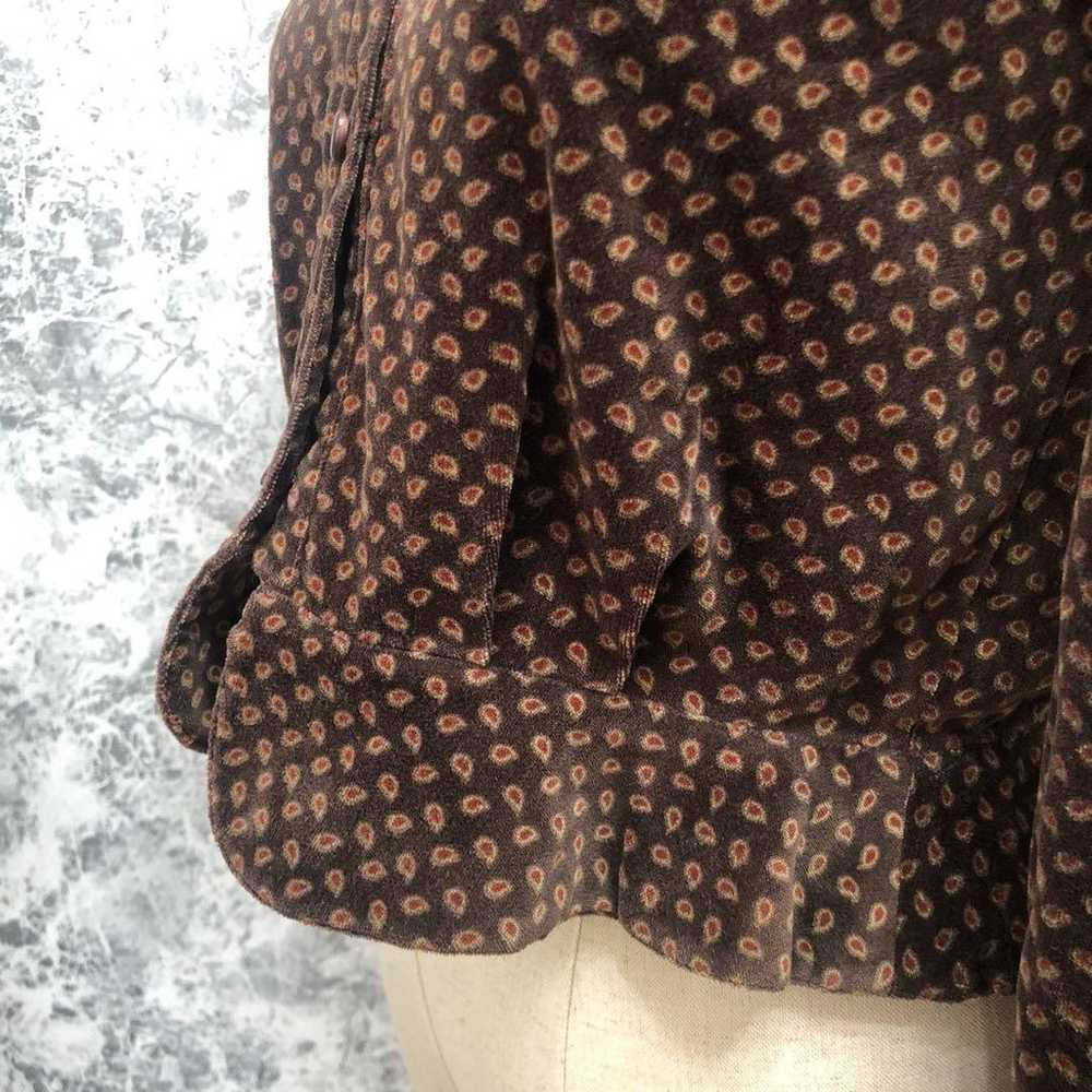 Vintage Ladies Bolero Brown Autumn/Winter - image 8