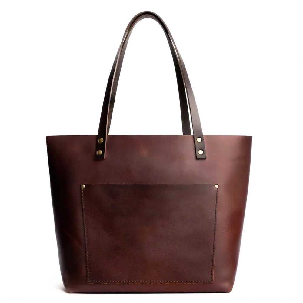 Portland Leather Leather Tote Bag - image 1