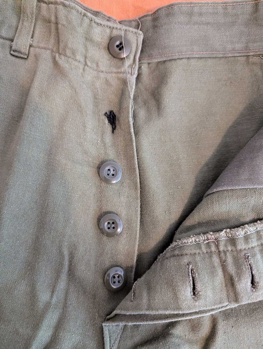 Military × Vintage Vintage Military Cargo Pants, … - image 3