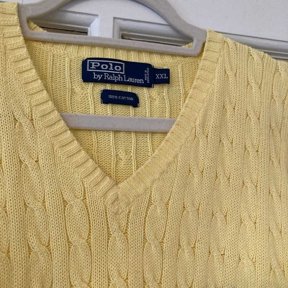 Vintage Polo by Ralph Lauren sweater vest - image 5